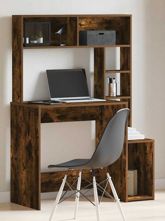 Computer Büro Holz Coffee 100x45x140cm