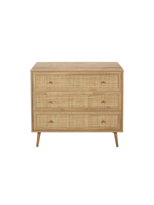 Bali Home Deco Factory Flurmöbel 3 Schubladen Maße 90x39x79cm Hd7455