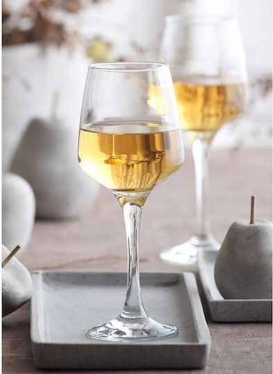 Gurallar Set de pahare pentru Vin Alb și Roșu din Sticlă Cu picior 480ml 36buc