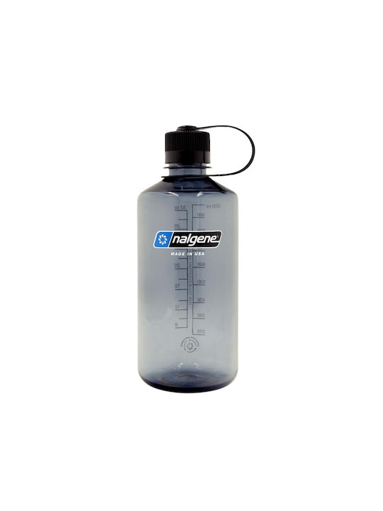 Nalgene Narrow Mouth Sustain Water Bottle 1000ml Gray