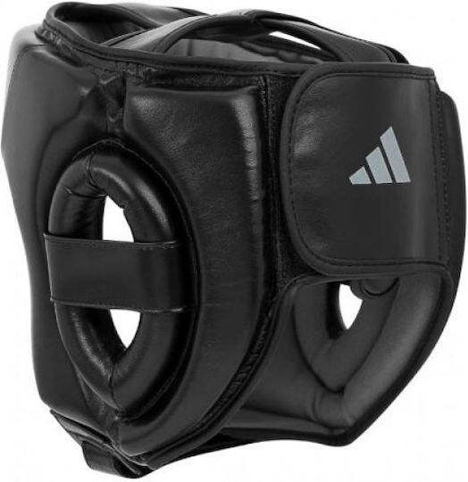 adidas Speed Adult Full Face Boxing Headgear Synthetic Leather Black