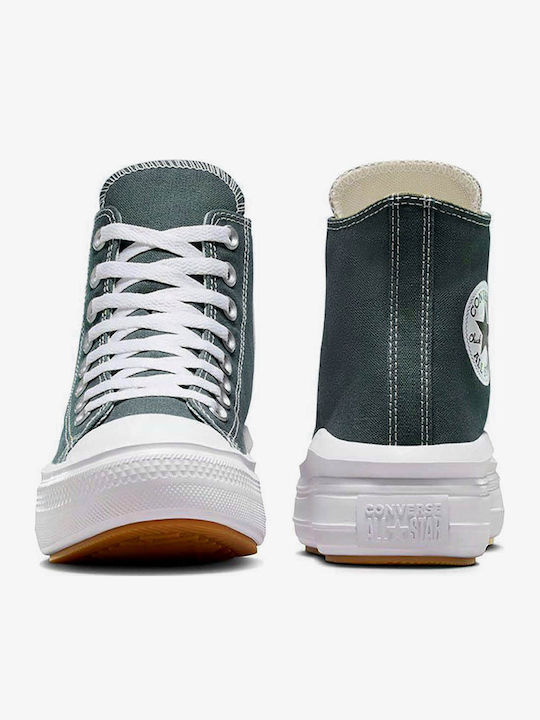Move Platform Γυναικεία Μποτάκια True Nature / White / Black