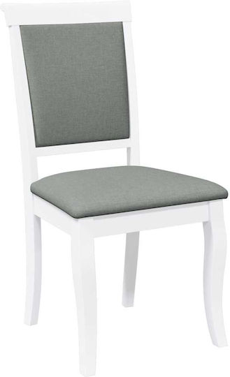 Dining Room Wooden Chair White 50x55x95.5cm 2pcs