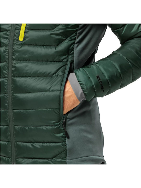 Routeburn Winter Jacket Windproof Green