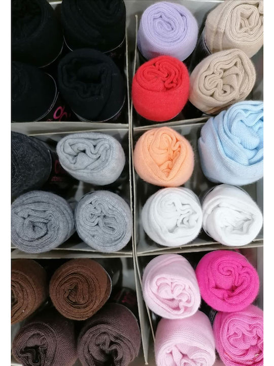 Dal 60 Damen Rote Gerollte Socke