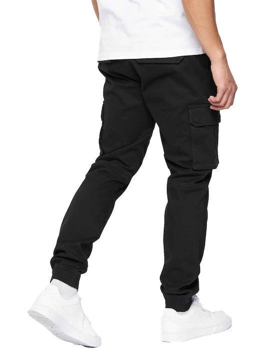 Al Franco Trousers Cargo Black