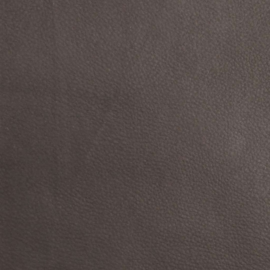 Relaxsessel Friseurwaschbecken mit Fußhocker aus echtem Leder Coffee 77x92.5x99cm