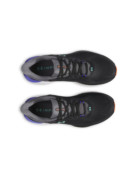 Infinite Pro 2 Sport Shoes Running Black Violet Green