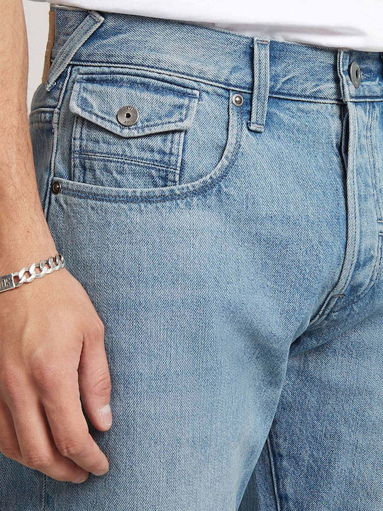 Morry Fwd 3d Ανδρικό Παντελόνι Τζιν με Regular Tapered Εφαρμογή Light Aged Denim