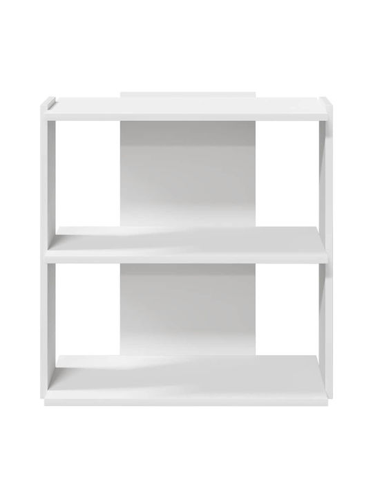 Bibliotecă Alb 60x30x60cm