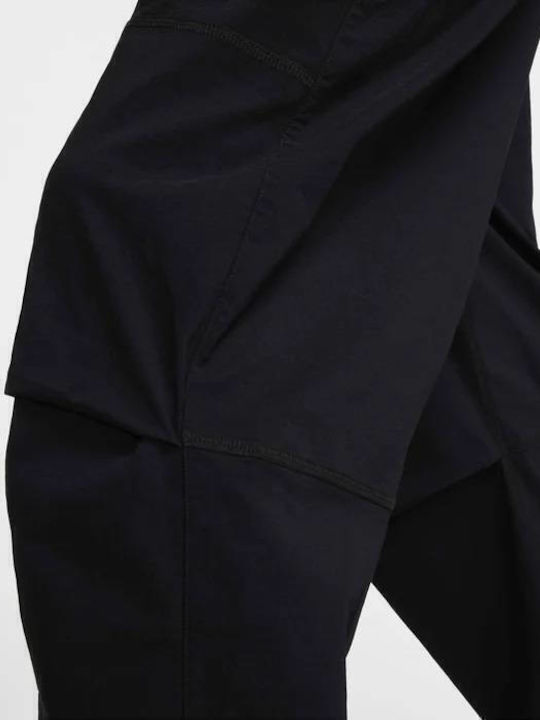 Dri-FIT Jogginghose ohne Bündchen Schwarz