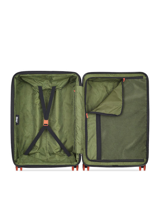 Delsey Jeep Mittlerer Hartschalen-Reisekoffer Antrazit mit 4 Rädern Höhe 68,5cm