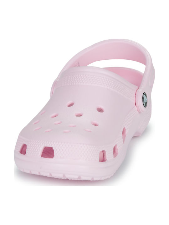Crocs Classic Γυναικεία Ανατομικά Σαμπό Ροζ