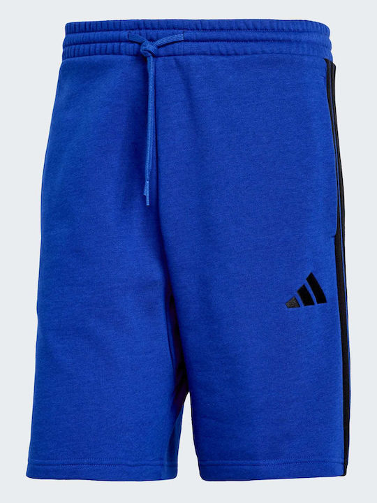 Essentials 3-Stripes Ανδρική Βερμούδα Μπλε