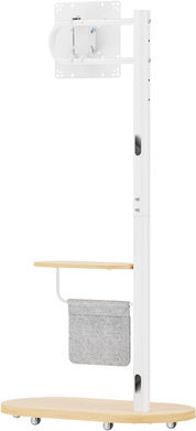 Brateck FS54-22T-02W TV Mount Floor up to 43" and 15kg Silver