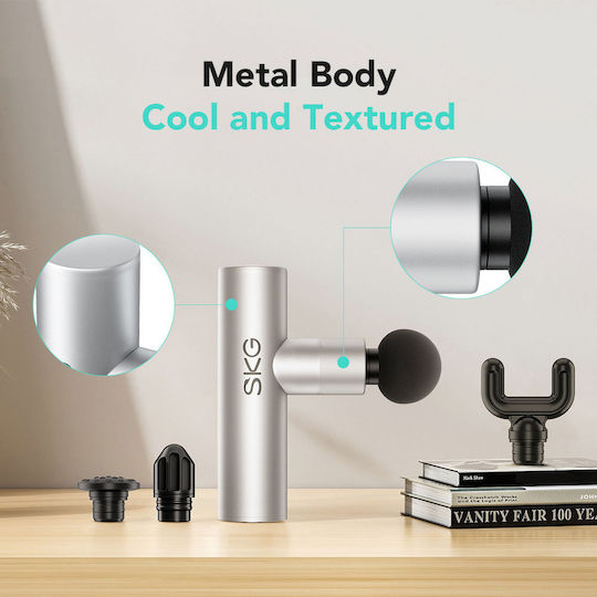 Skg F3 Lite Massage Gun Whole Body Silver