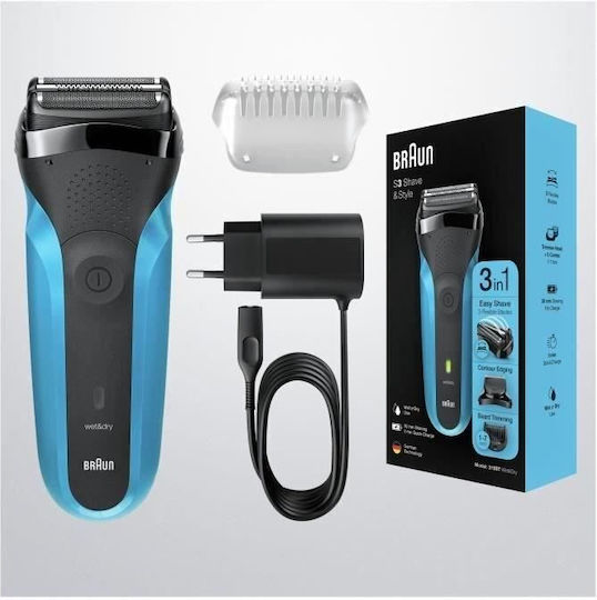 Braun Series 3 S7171131 Foil Ξυριστική Μηχανή Προσώπου Επαναφορτιζόμενη