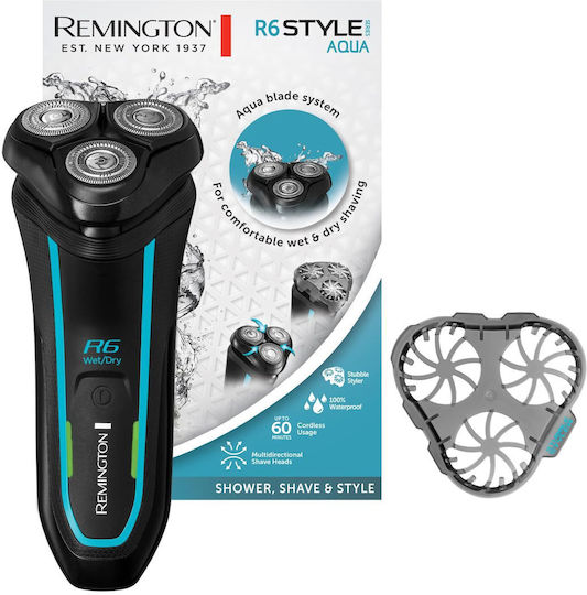 Remington R6000 Περιστρεφόμενη Ξυριστική Μηχανή Προσώπου Επαναφορτιζόμενη