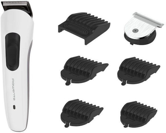 Rowenta Rechargeable Hair Clipper White TN8934