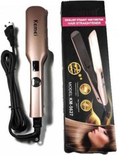 Kemei KM-5627 KM-5627 Hair Straightener with Ceramic Plates 70W