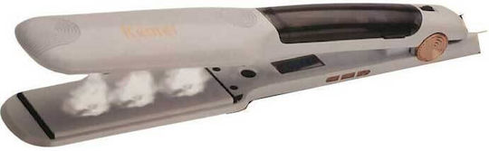 Kemei KM-7062 KM-7062 Hair Straightener with Steam and Ceramic Plates 80W