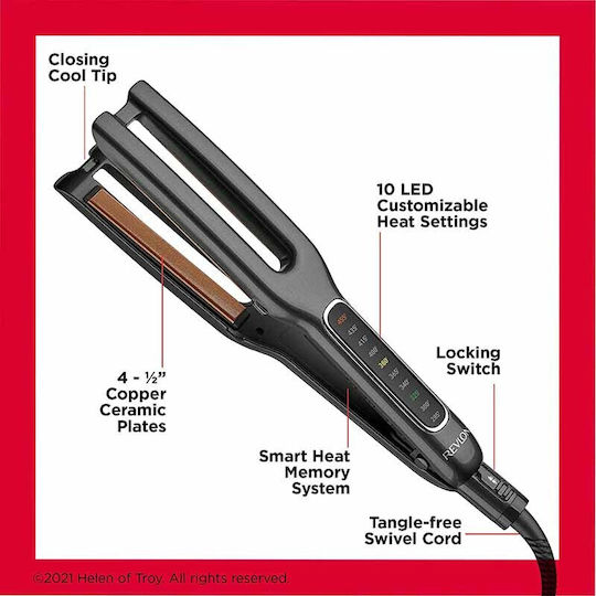 Revlon RVST2204E Πρέσα Μαλλιών με Κεραμικές Πλάκες