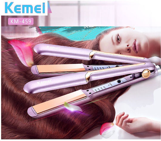 Kemei KM-459 Πρέσα Μαλλιών με Κεραμικές Πλάκες