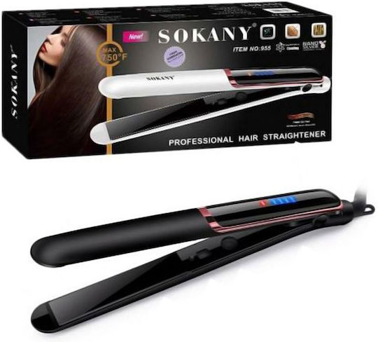 Sokany 955 Hair Straightener with Ceramic Plates