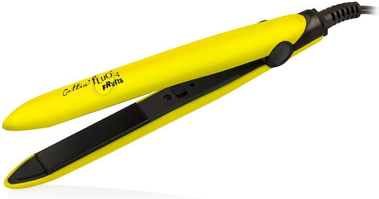 Gettin Fluo Fruits B378G Mini Hair Straightener with Ceramic Plates 30W