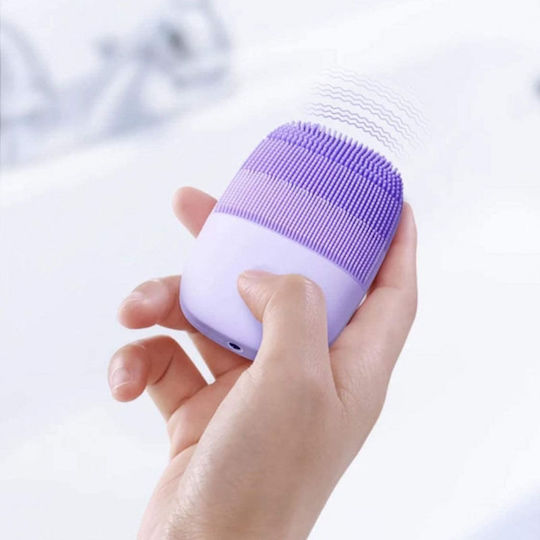 inFace MS-2000 Cleansing Silicone Facial Cleansing Brush Purple