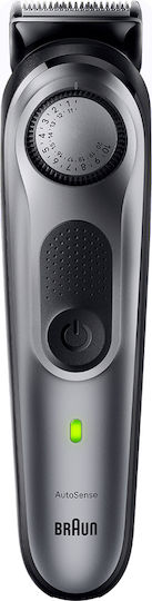 Braun Series 7 Trimmer Μηχανή Επαναφορτιζόμενη Black / Space Grey BT7420