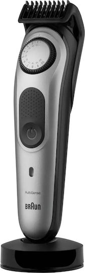 Braun Series 7 Trimmer Μηχανή Επαναφορτιζόμενη Black / Space Grey BT7420