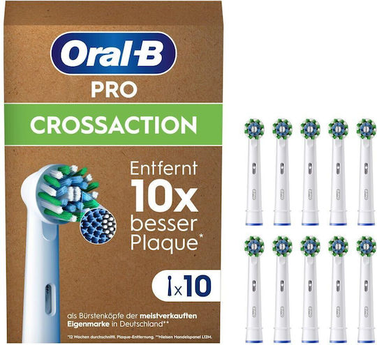 Oral-B CrossAction Ersatzköpfe für 10 Stück