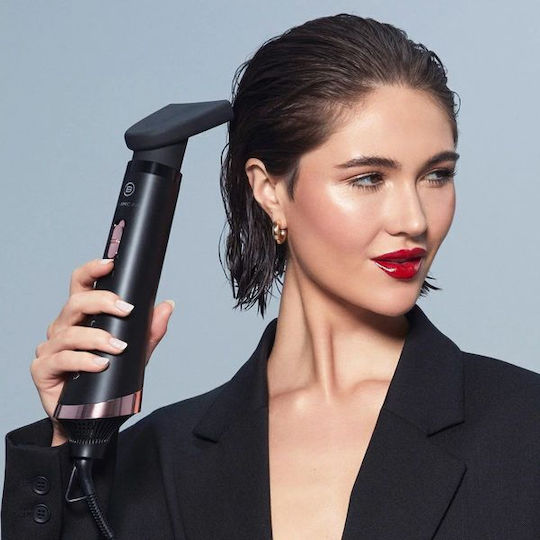 Bellissima Ceramic Air 3in1 Ceramic Electric Brush with Air for Straightening and Curls 800W Black
