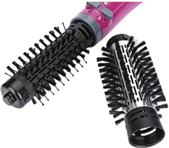 Kemei Electric Brush with Air & Rotating Head for Straightening and Curls 1000W