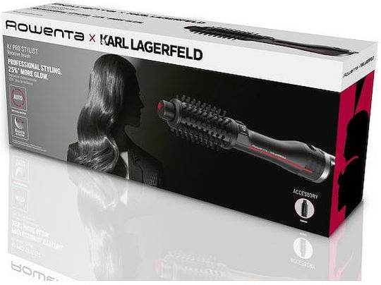Rowenta Karl Lagerfeld Pro Stylist Електрическа Четка с Въздух за Къдрици