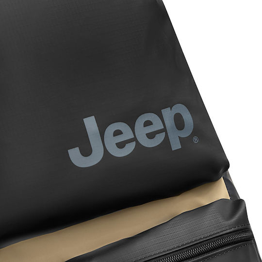 Delsey Jeep Sack Voyage 37lt Warm Sand with Wheels Fabric L55xW25xH37cm