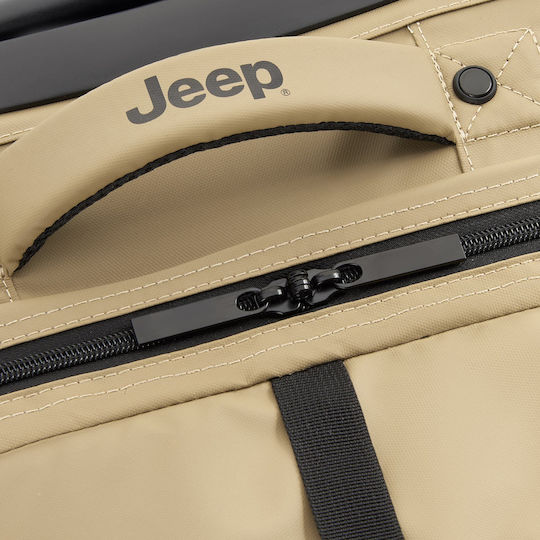 Delsey Jeep Reisetasche 96Es Warm Sand mit Rädern Stoff L82xB34xH41.4cm