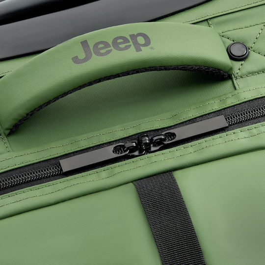 Delsey Jeep Σακ Βουαγιάζ 96lt Elm Green με Ρόδες Υφασμάτινο Μ82xΠ34xΥ41.5εκ.