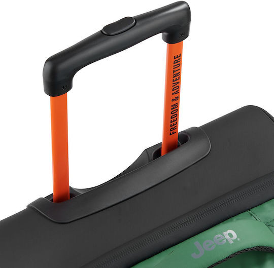 Delsey Jeep Сак Вояж 38лт Elm Green с колела Текстилен Д55xШ25xВ35см.