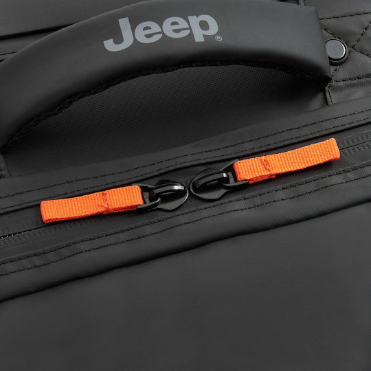 Delsey Jeep Sack Voyage 92lt Black with Wheels Fabric L82xW34xH41.5cm