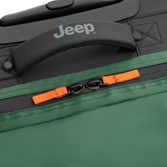 Delsey Jeep Sack Voyage 64lt Elm Green with Wheels Fabric L72xW29.5xH36.5cm
