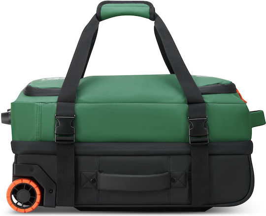 Delsey Jeep Сак Вояж 38лт Elm Green с колела Текстилен Д55xШ25xВ35см.