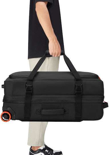 Delsey Jeep Sack Voyage 64lt Black with Wheels Fabric L72xW29.5xH36.5cm