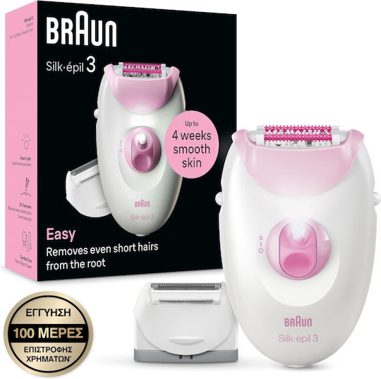 Braun Silk Epil 3 Epilator Machine Epilator for Body & Bikini SE3031