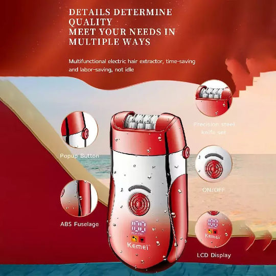 Kemei Αποτριχωτική Μηχανή Epilator KM-908A