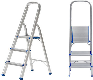 Home Use Step Ladder Aluminum 3 Steps 17cm