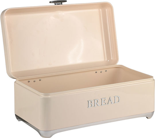 Estia Epoque Bread Box Metallic Beige 42.5x25.3x18cm