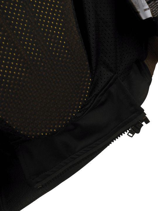 Femeiesc Geacă de motocicletă De piele Waterproof Black Pink