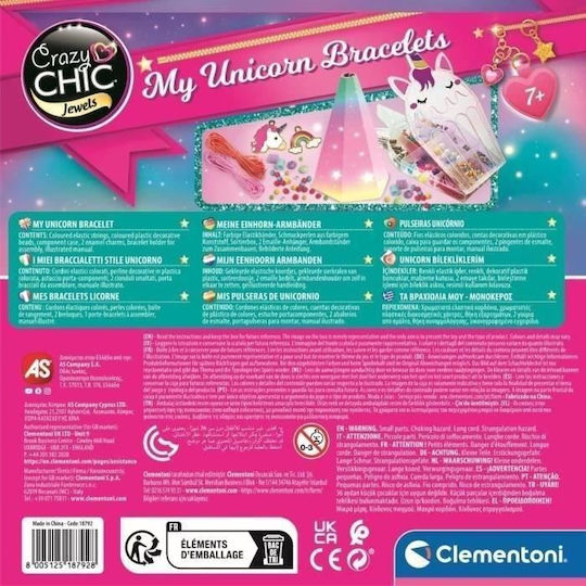 Clementoni Bijuterii Crazy Chic My pentru copii de 7+ ani+ ani
